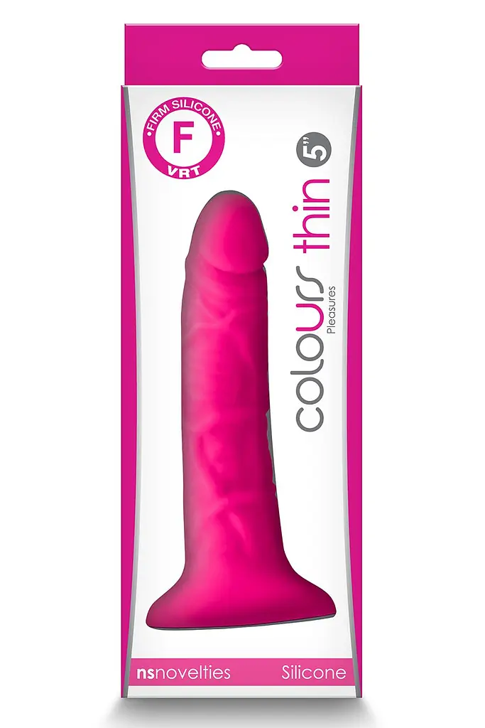 Фалоімітатор Colours Dual Density 5 Inch 15.8 см рожевий - фото 3