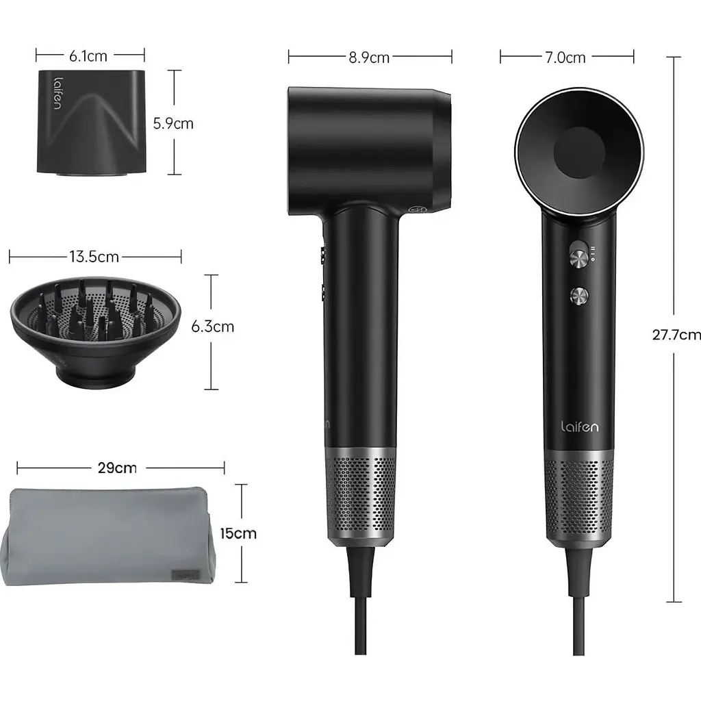 Фен Laifen Swift Premium Platinum Black [LF03-PEG-EU] [130086] - фото 6