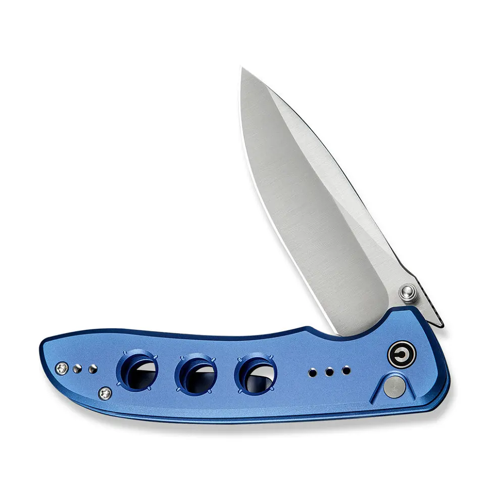 Ніж складаний туристичний Civivi Hyperpulse, (8.9 см) 14C28N/Aluminum синій - фото 3