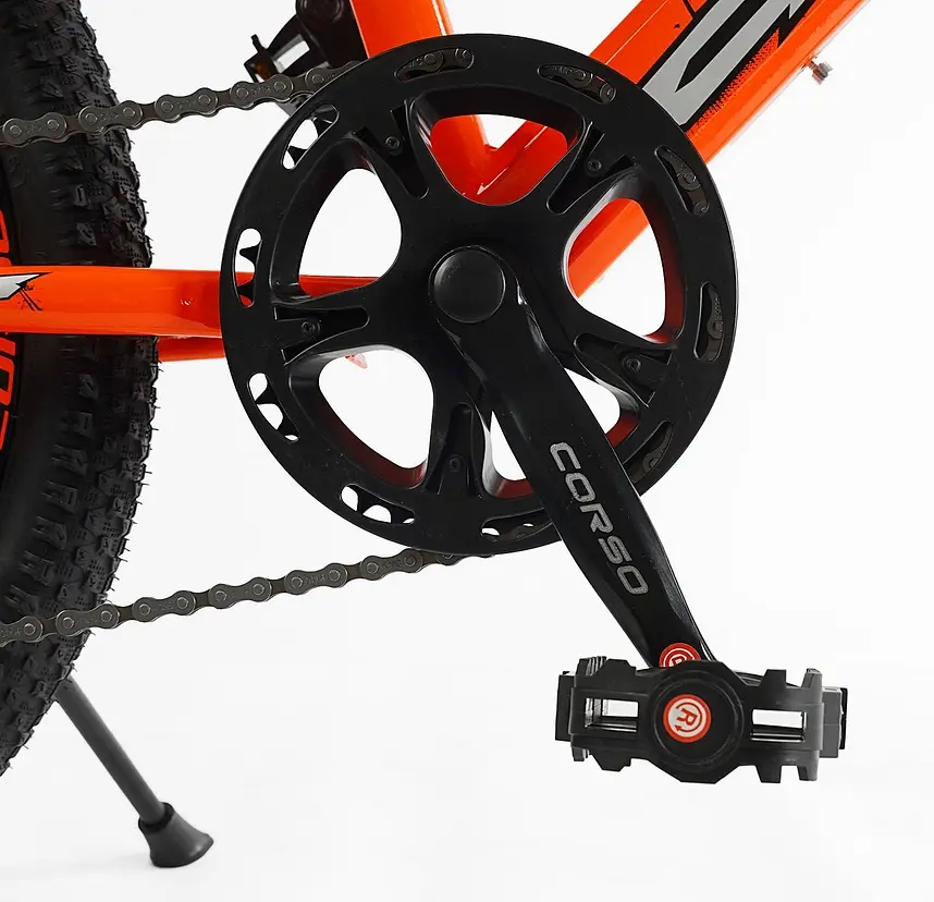 Детский спортивный велосипед 20'' CR-20734 Corso CRANK, стальная рама, оборудование LTWOO-A2, 7 скоростей, собран на 75% - фото 7