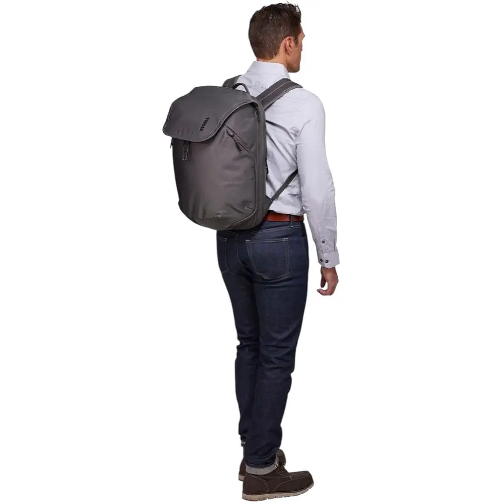 Комплект: Рюкзак Thule Subterra 2 Travel Backpack 26L Vetiver Grey (TH 3205056) + Органайзер Thule Subterra 2 PowerShuttle Small Vetiver Grey (TH 3205039) - фото 6