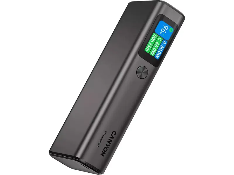 Зовнішній акумулятор (Power Bank) Canyon OnPower 230 20000mAh 130W Dark Grey (CNS-CPB230DG) - фото 5