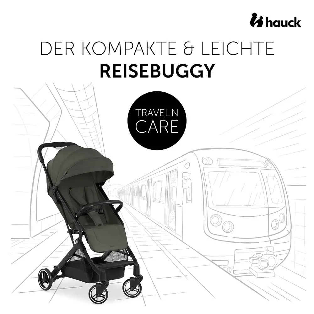 Коляска прогулянкова Hauck Travel N Care Beige - фото 9