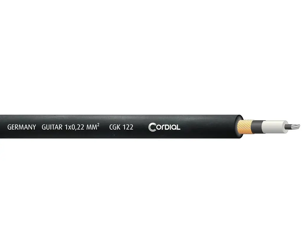 Інструментальний кабель Jack 6,3 — Jack 6,3 3.0 м Cordial CSI 3 PP-GOLD - фото 2