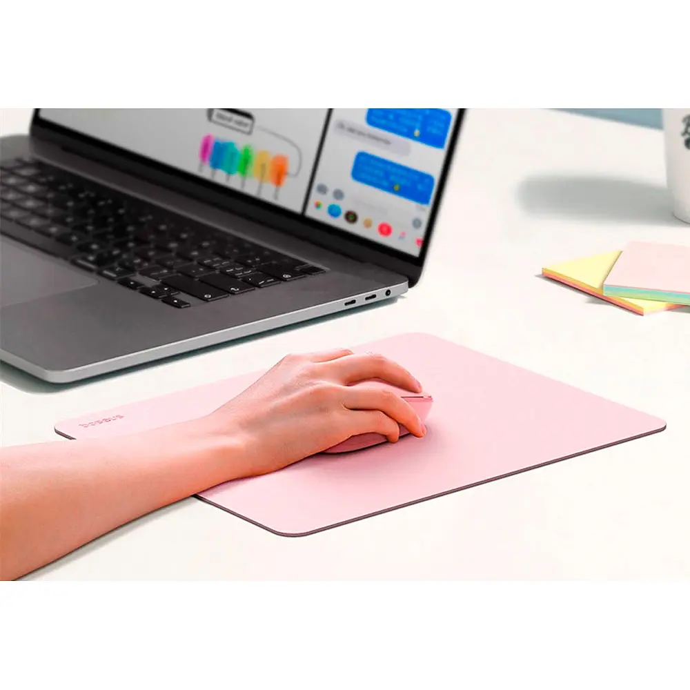 Килимок для миші Baseus Mouse Pad Baby Pink [B01055504411-00] [100815] - фото 5