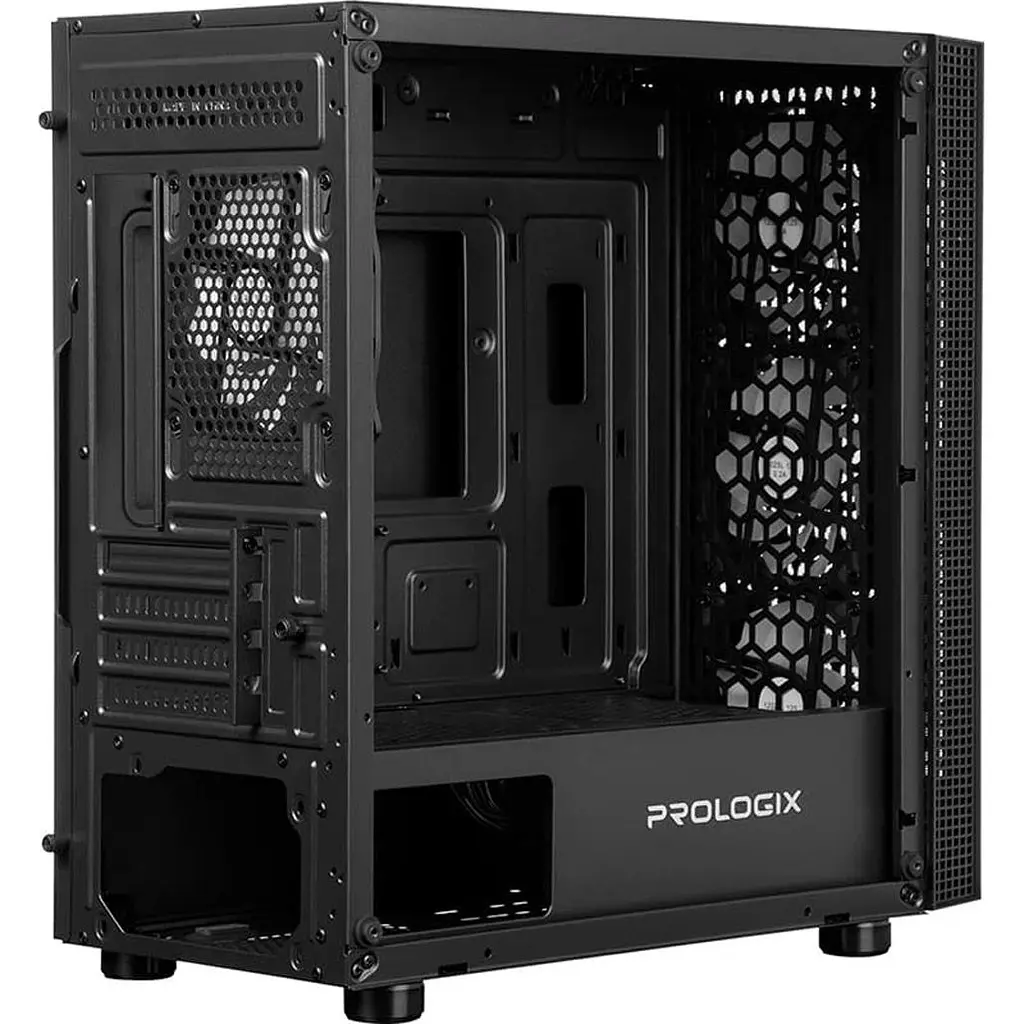 Корпус Prologix Dash GM-06RB Black [173431] - фото 7