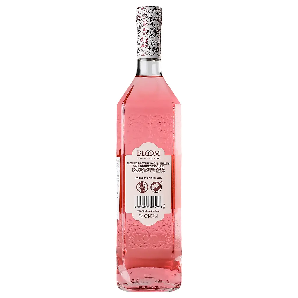 Джин Bloom Jasmine & Rose, 0,7 л, 40% - фото 5