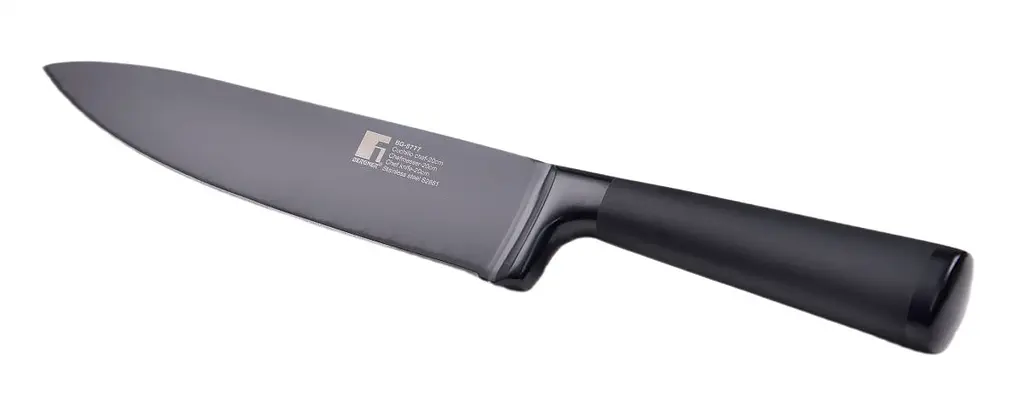 Ніж кухонний Bergner Blackblade 20 см (BG-8777) - фото 2
