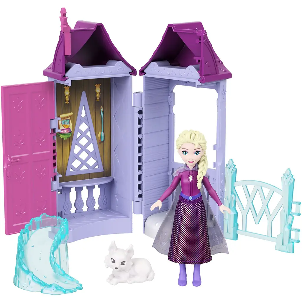Набор-сюрприз с мини-куклой Disney Frozen Эрендельский городок из мультфильма Ледяное сердце (JFG24) - фото 5