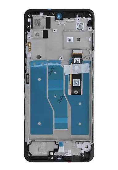 Дисплей для Samsung A536 Galaxy A53 5G, рожевий, золотистий, з рамкою, Original, сервісне опакування, #GH82-28025D - фото 2