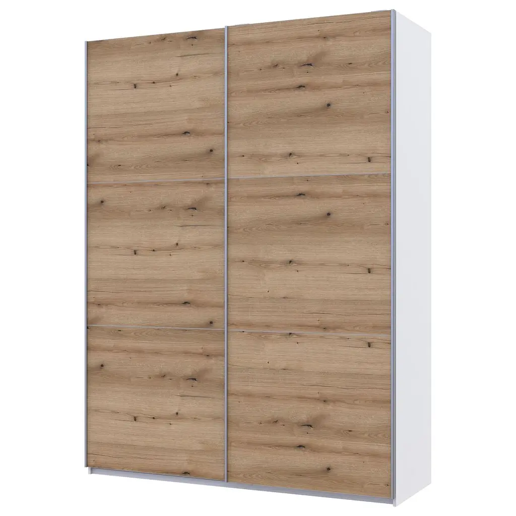 Шафа-купе Doros G-Caiser Білий / Дуб Евок 2 ДСП / 3 частини 180х60х240 (42005020) - фото 8