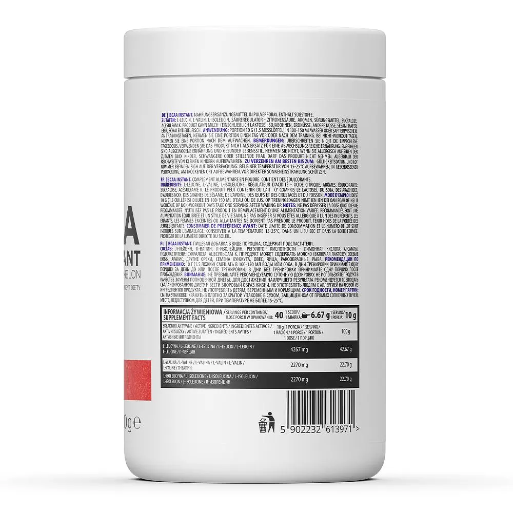 Амінокислота OstroVit BCAA Instant Кавун 400 г - фото 2