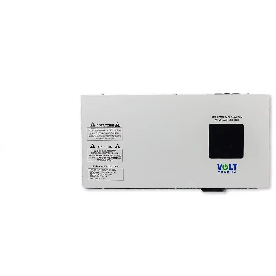Стабілізатор напруги Volt Polska AVR 3000VA 8% Slim - фото 2