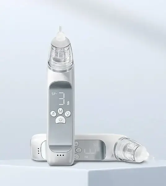 Електричний назальний аспіратор SLAIXIU для немовлят з музикою та USB-зарядкою - фото 4