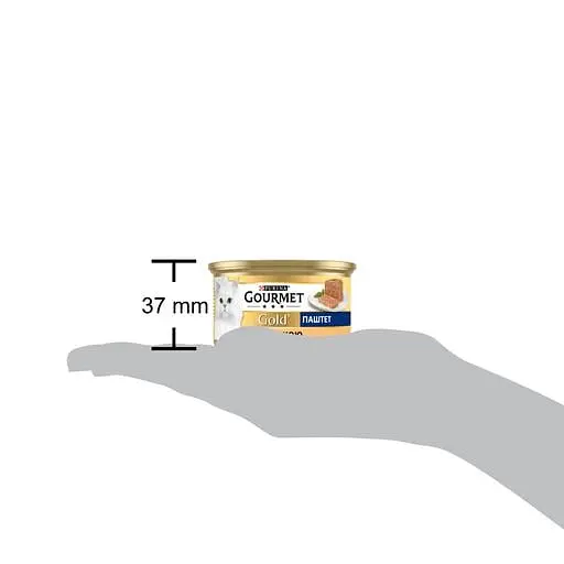 Упаковка вологого корму для котів Gourmet Gold Паштет з індичкою 2.04 кг (85 г x 24 шт.) - фото 5