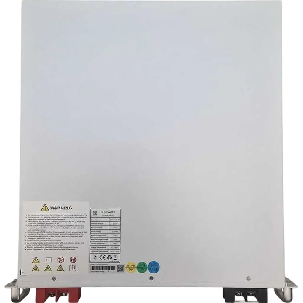 Акумулятор Growatt LiFePO4 48V (51.2V/100Ah/5120Wh) (Hope 5.0L-B1) [175515] - фото 5