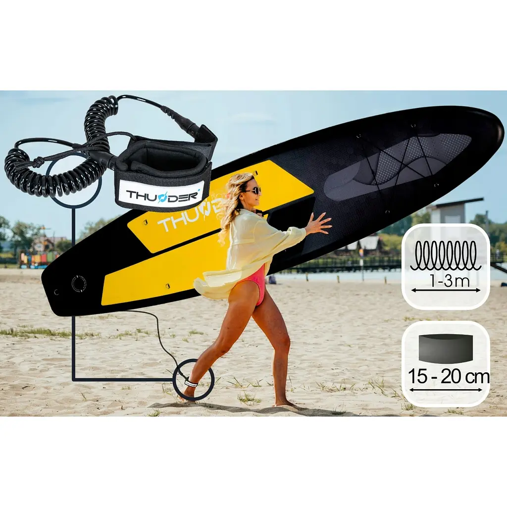 Надувна дошка SUP THUNDER Raven 320 см з веслом - фото 3