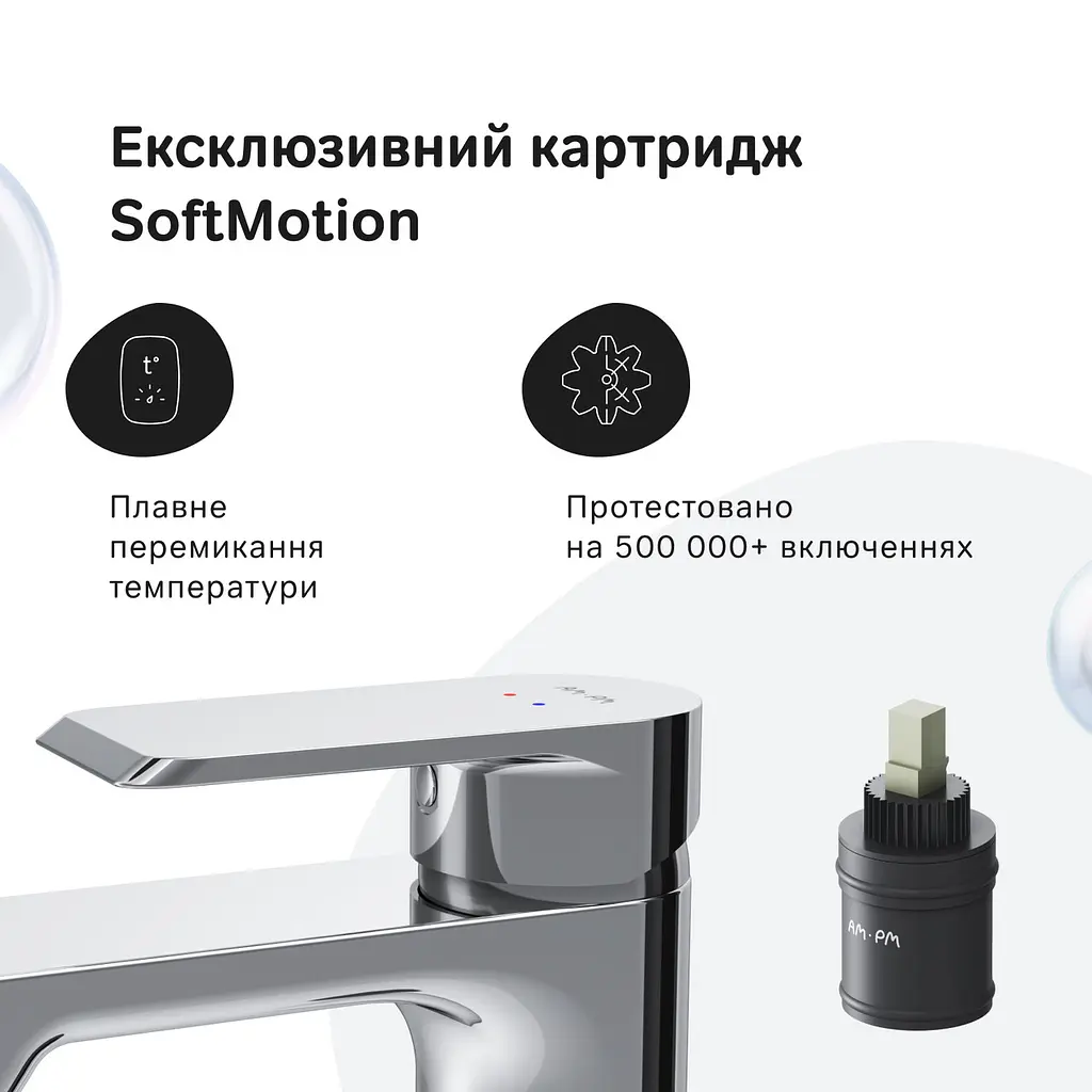 Змішувач для умивальника AM.PM Flash хром F9H02100 - фото 5