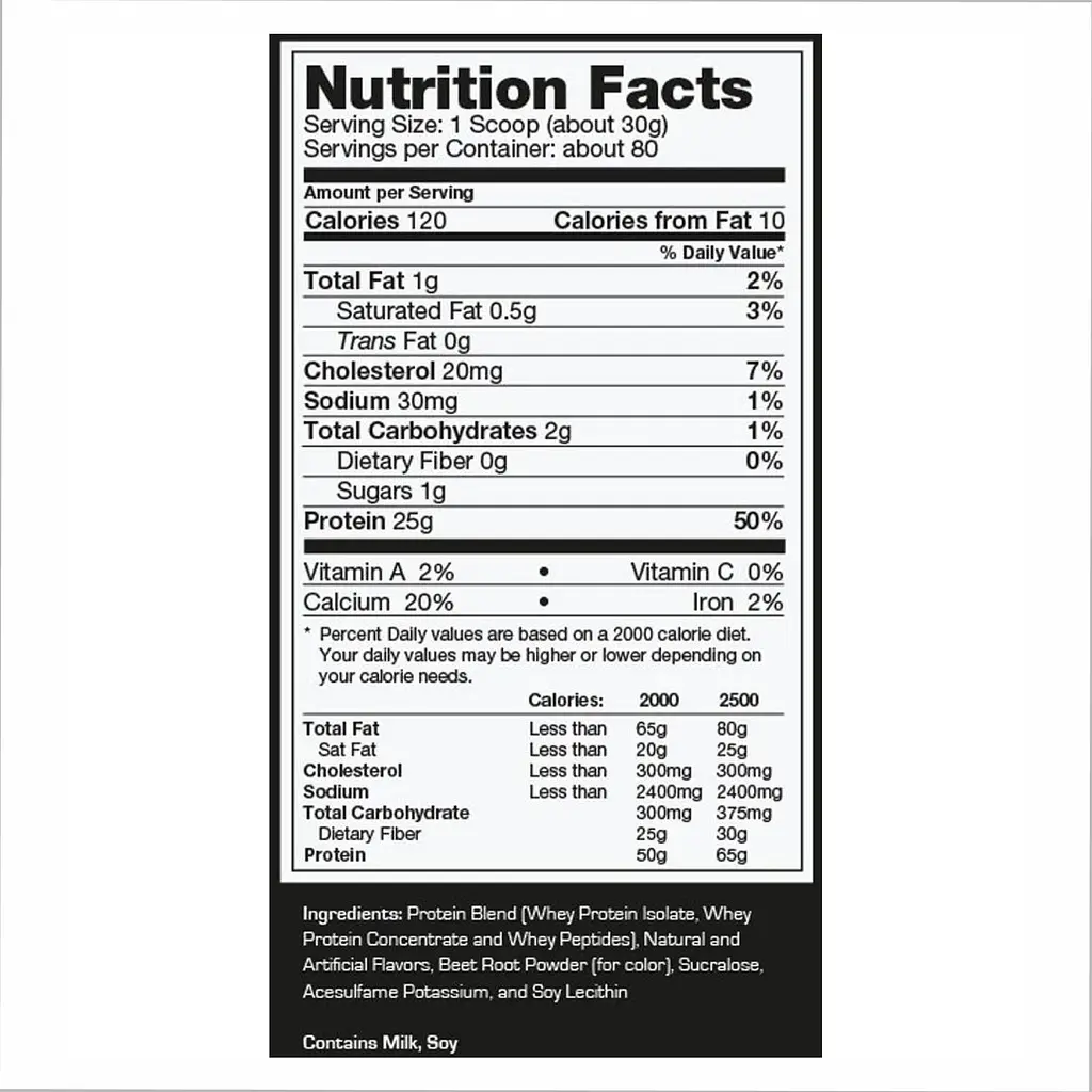 Prostar Whey 5.28lb — 2390 г Cookies Cream - фото 2