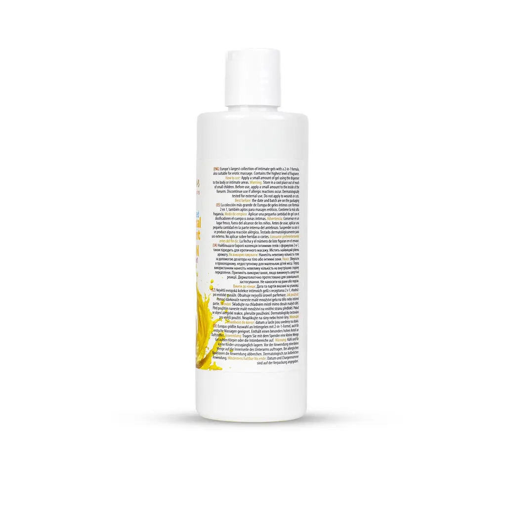 Лубрикант MyLove Aroma Series IntimMassage 2in1 Lemon, 300 мл - фото 6