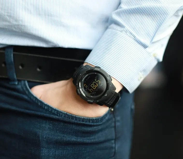Наручний годинник чоловічий North Edge MARS Pro Black 5BAR Чорний (2666) - фото 7