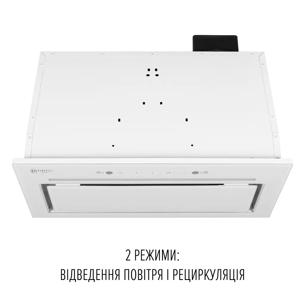 Витяжка повновбудована PERFELLI DESIGN FILINI 5 BIANCO SILENZIO - фото 9