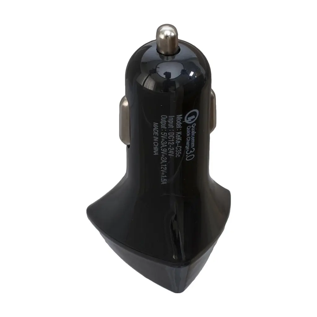Зарядний пристрій Patron USB QC3.0 3A black (PN-QC3-CAR-B) - фото 2