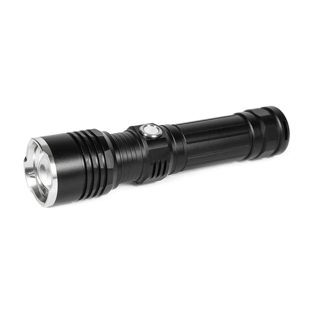Ліхтар Quantum Solid-M 10W LED з USB + Li-ion18650/2600mAh box (QM-FL1020-18650/2600-CB)