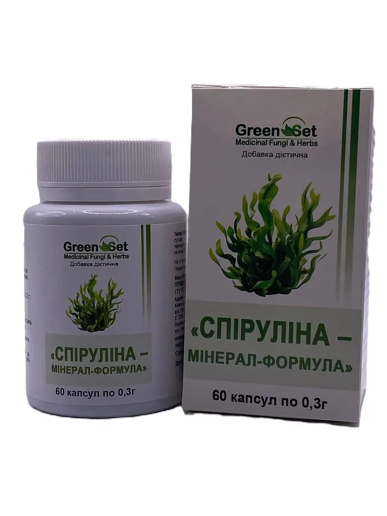 Дієтична добавка GreenSet Спіруліна 90 таблеток - фото 5
