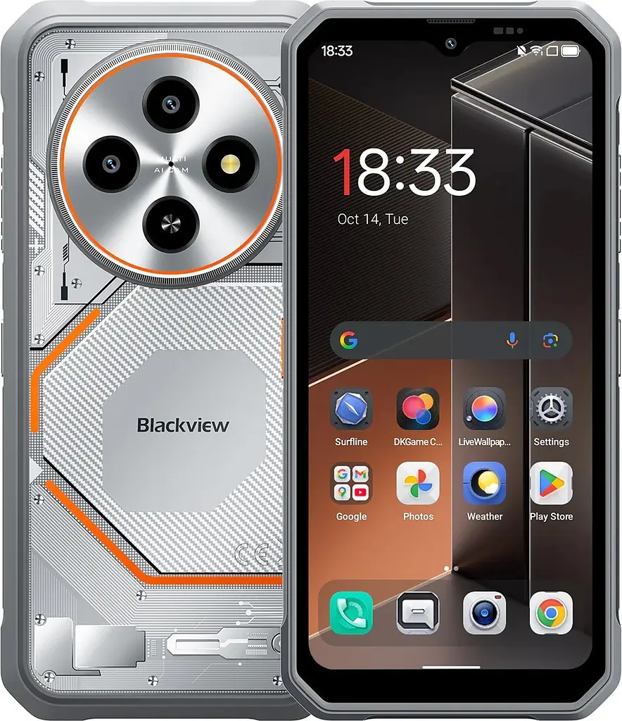 Смартфон Blackview FORT 2 8/128GB Lightning White - фото 1