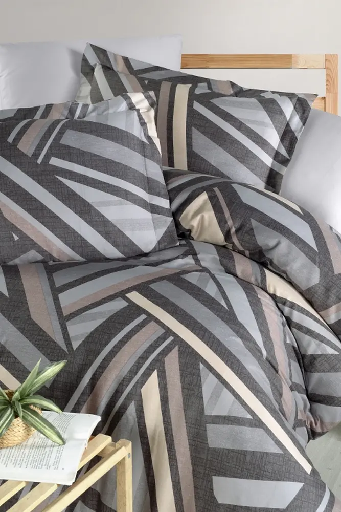 Турецька постільна білизна First Choice Cotton Satin Radolf євро - фото 2