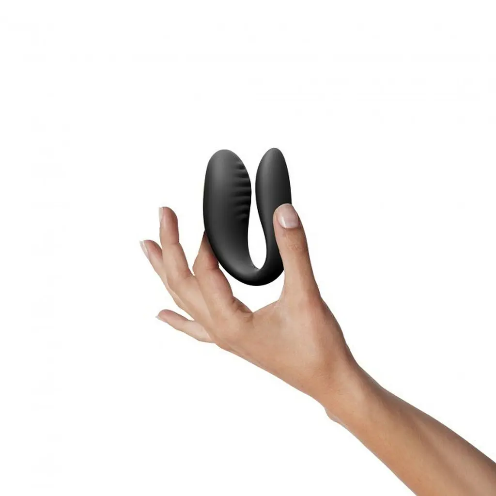 Вибратор для пар Dorcel Perfect Lover 8 см чернный - фото 6