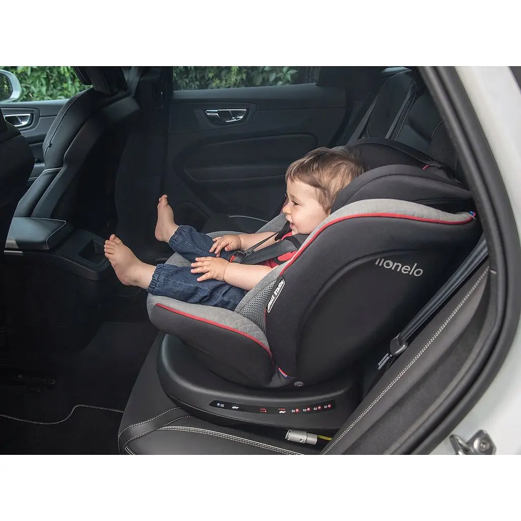 Автокресло Lionelo Bastiaan One 0-36 кг Stone Black - фото 10