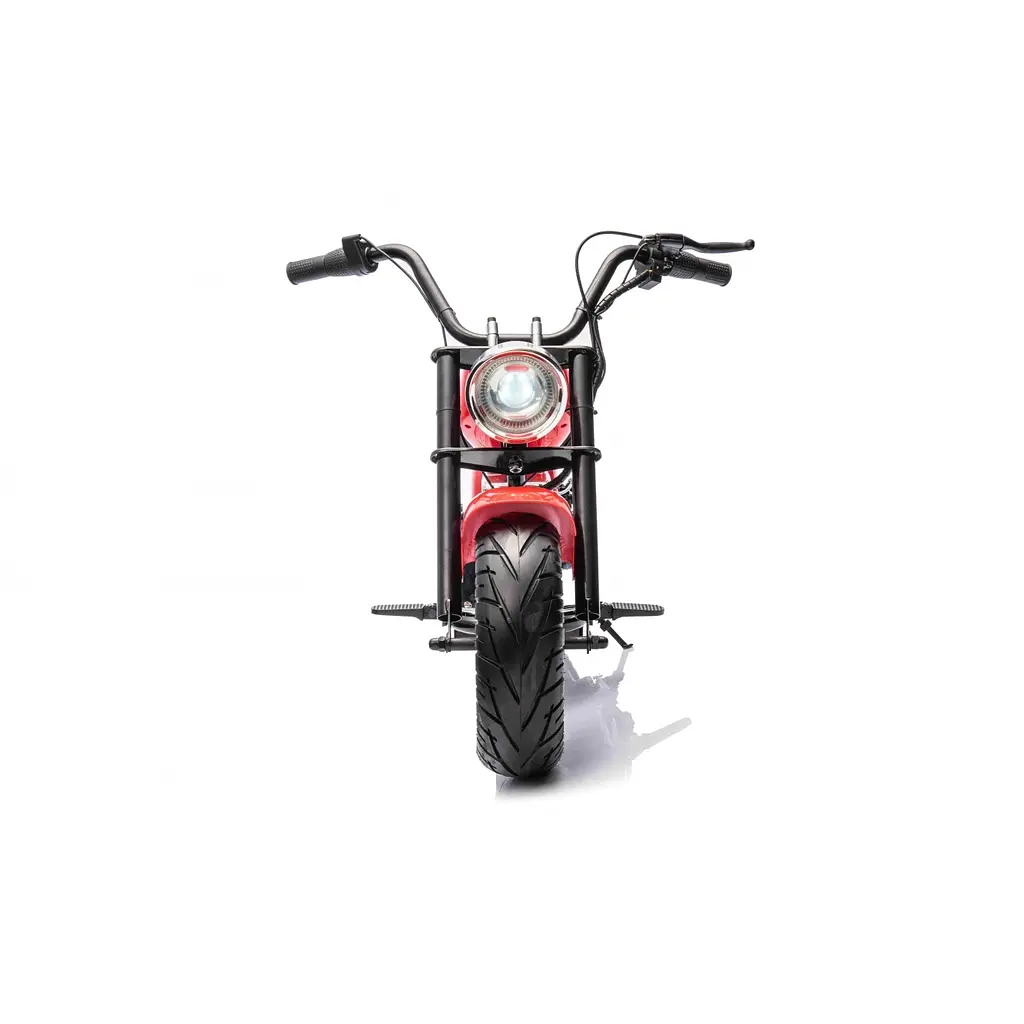 Дитячий електромотоцикл Ramiz Chopper Warrior 2х18, чорний (PA.XB-1058.CZ) - фото 17