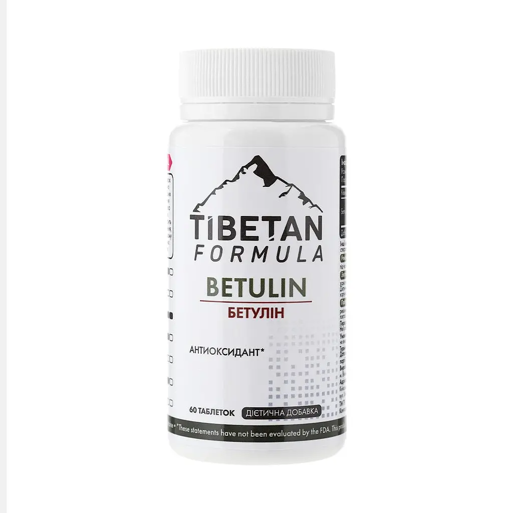 Таблетки Tibetan Formula Бетулін 360 таблеток