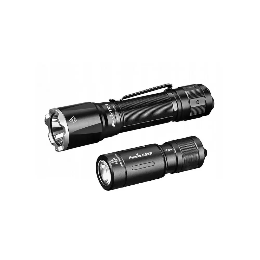 Комплект ліхтарів тактичний + ручний Fenix TK16 V2.0 + E02R (99-00012076) - фото 7