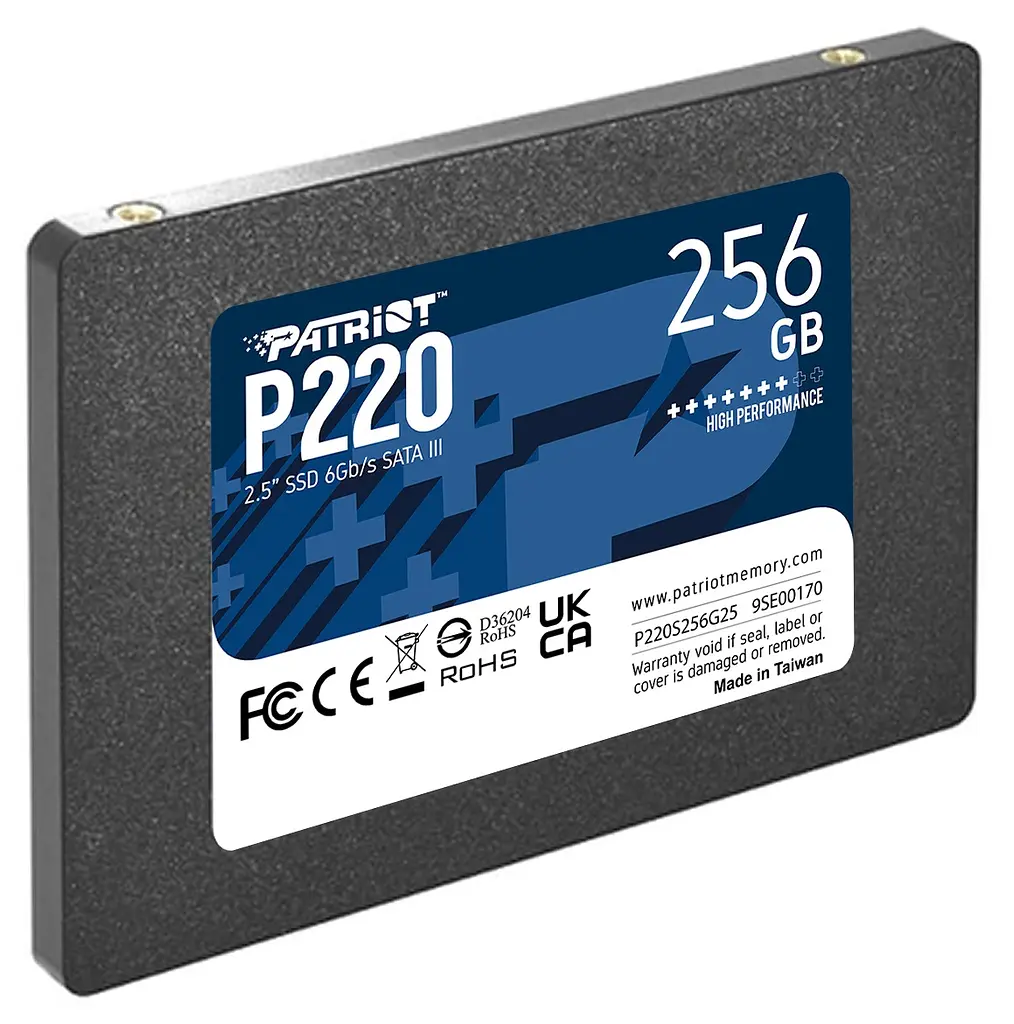 SSD накопичувач 256GB Patriot P220 2.5 SATAIII TLC (P220S256G25) - фото 3
