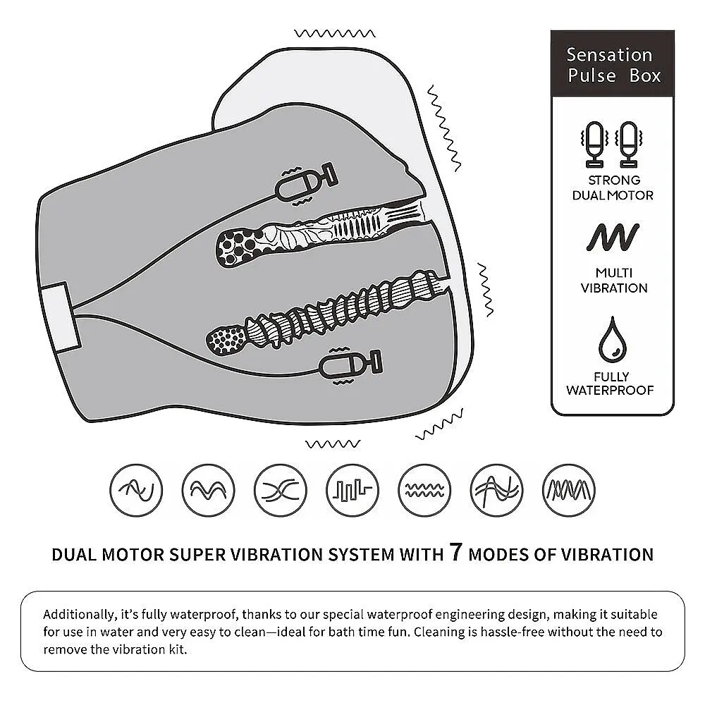 Мастурбатор - Streetgirl's 03 Dual Motor Sensation Pulse - фото 10