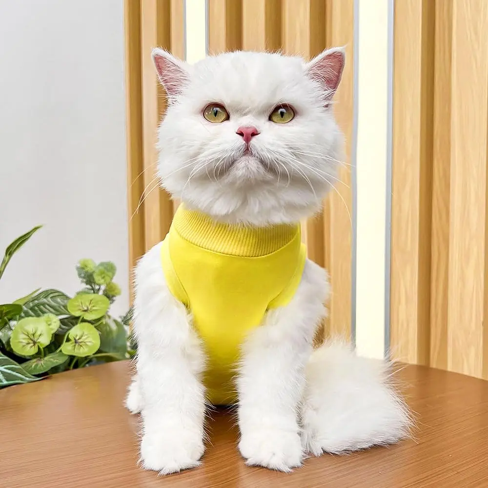 Одяг для котів після операції Holley Yellow L - фото 4