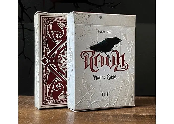 Карти гральні United States Playing Card Company Ravn IIII by Stockholm17 (red) (PC_R317R) - фото 2