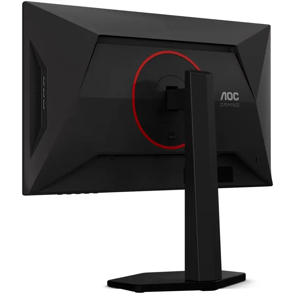 TFT 24.5" AOC 25G4KUR, Fast IPS, 420Гц, 2xHDMI, DP, USB-hub HAS, Pivot, чорно-червоний - фото 7