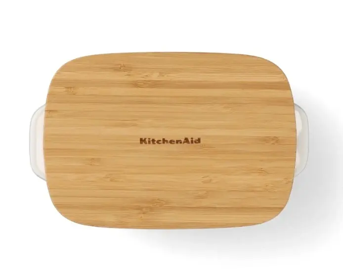 Форма для запікання з кришкою KitchenAid СС007425-001 8,8х24,8х40,4 см 3.8 л фісташкова - фото 6