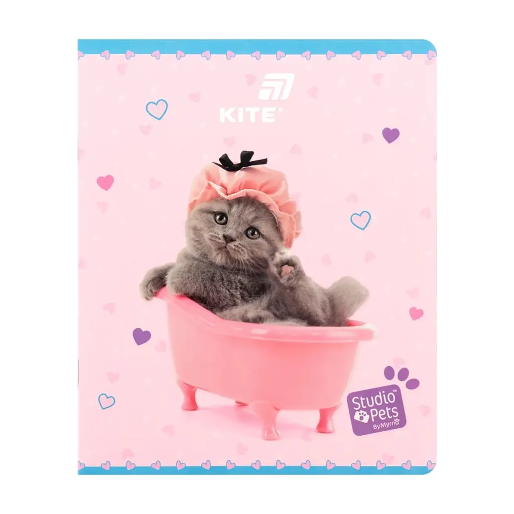 Зошит Kite Studio Pets, 24 аркуша, клітинка (SP26-238), в асортименті - фото 8