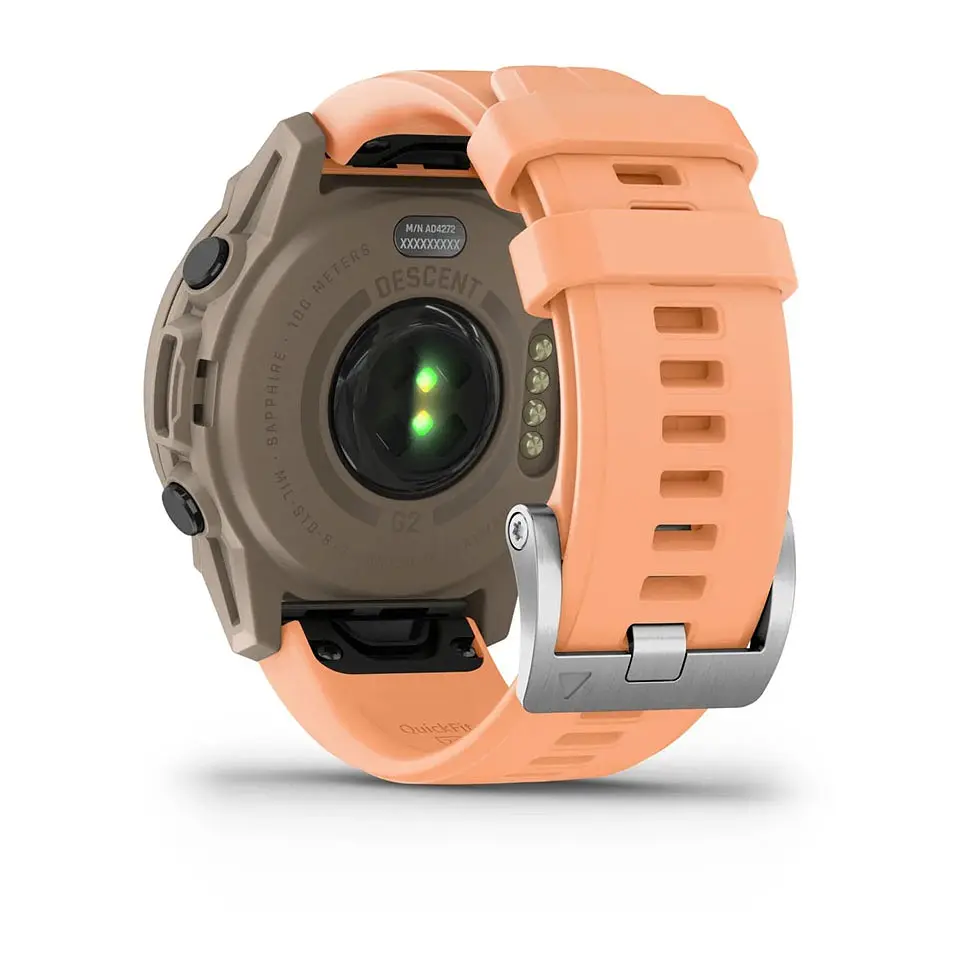 Смарт-годинник Garmin Descent G2 Paloma with Shell Pink Band (010-02986-01) - фото 5