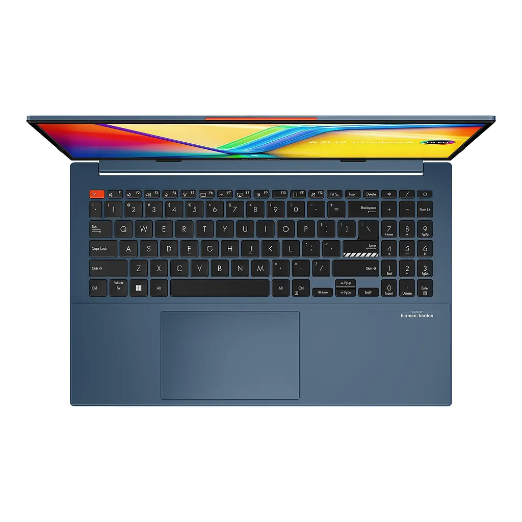 Ноутбук ASUS Vivobook S 15 K5504VA-MA389 15.6' 2.8K OLED, Intel i5-13500H, 16GB, F512GB, UMA, NoOS, Блакитний (90NB0ZK1-M00NL0) - фото 4