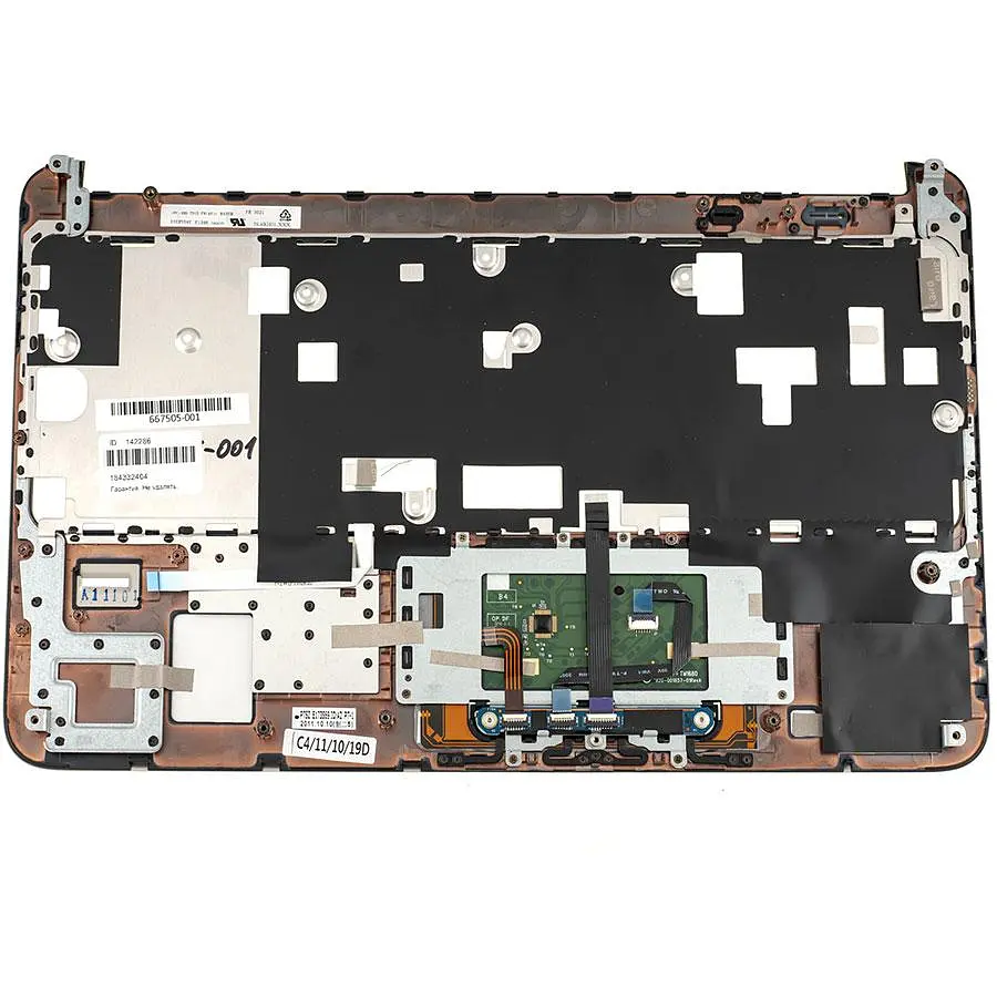 Верхня частина корпусу Hewlett Packard для ноутбука HP (Pavilion DV6-6B) сріблястий Б/В - фото 2