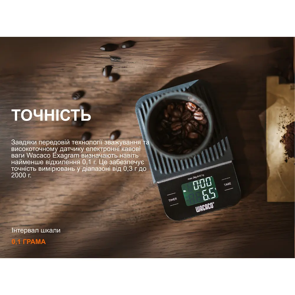 Ваги електронні Wacaco Exagram Scale - фото 16