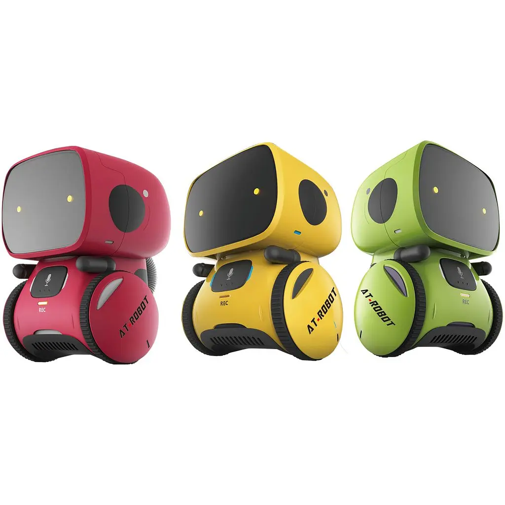 Интерактивный робот AT-Robot, с голосовым управлением, укр. язык, зеленый (AT001-02-UKR) - фото 8