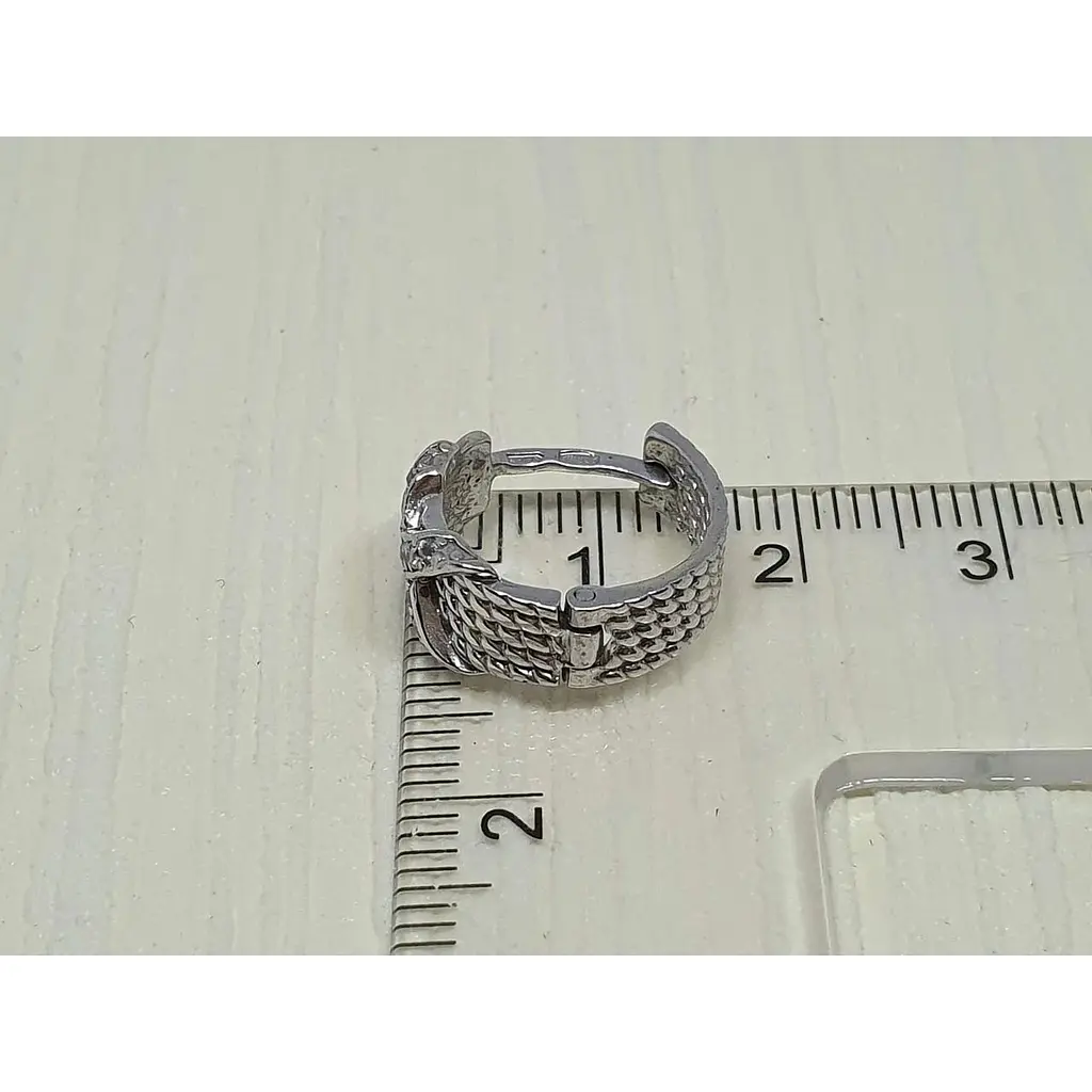 Серебряные серьги Premium с фианитами. 2370Р - фото 5