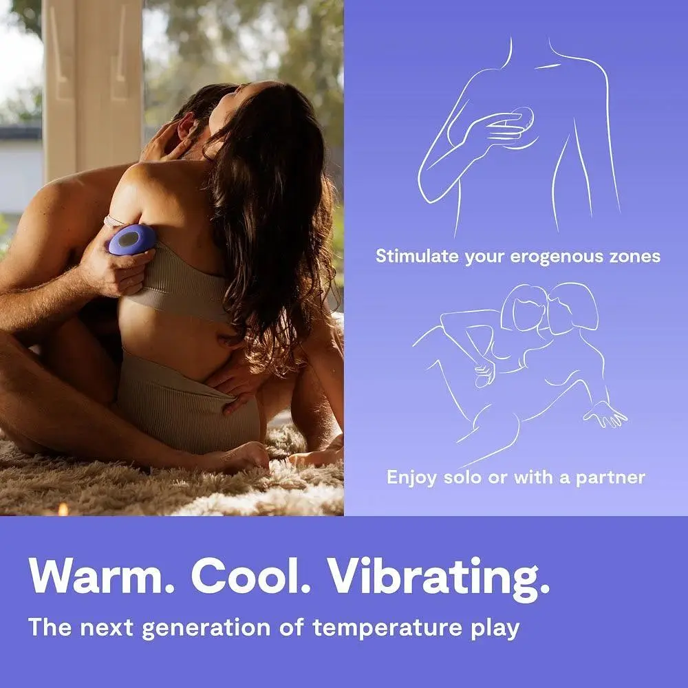 Вібратор We-Vibe Temp Lavender Blue для клітора - фото 12